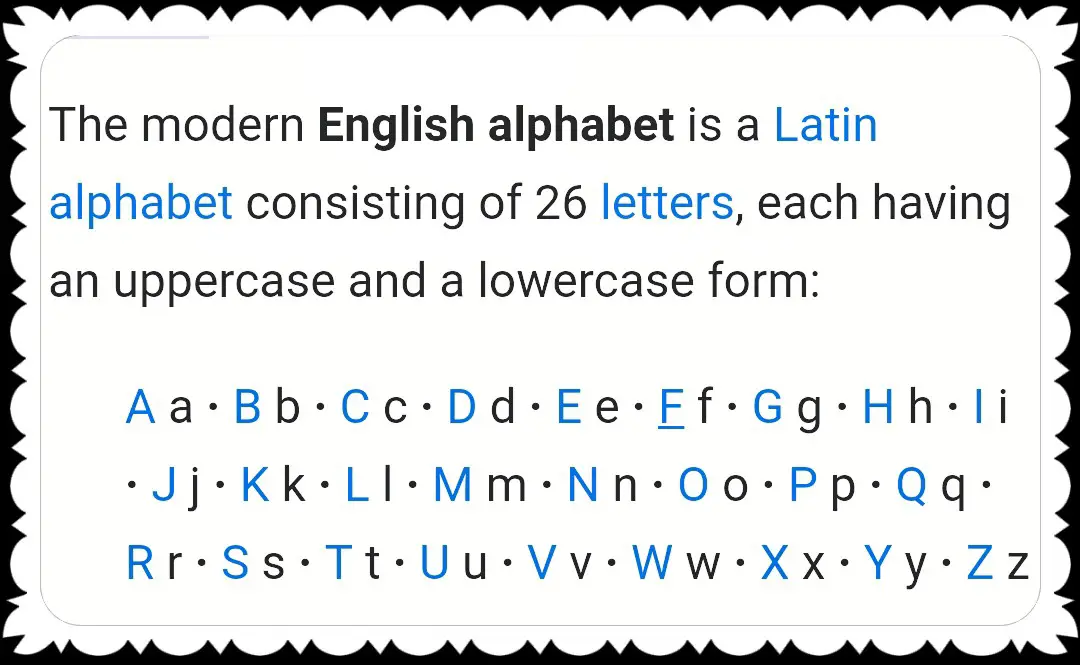 What is the difference between a letter and an alphabet? 