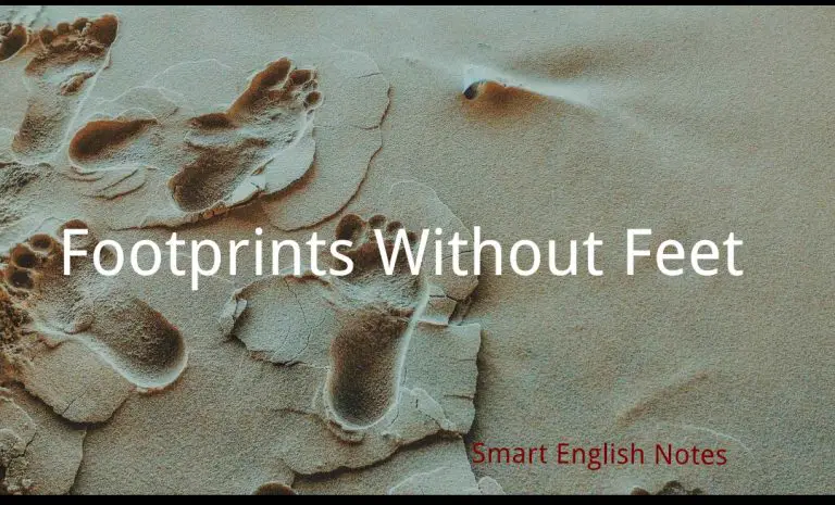 Footprints Without Feet – Summary, Questions Answers , Class 10 | Tulip English Series