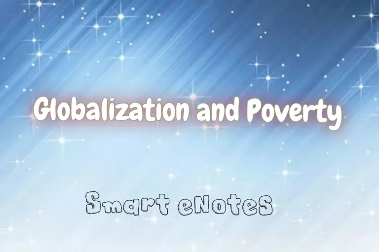 Globalization and Poverty Essay