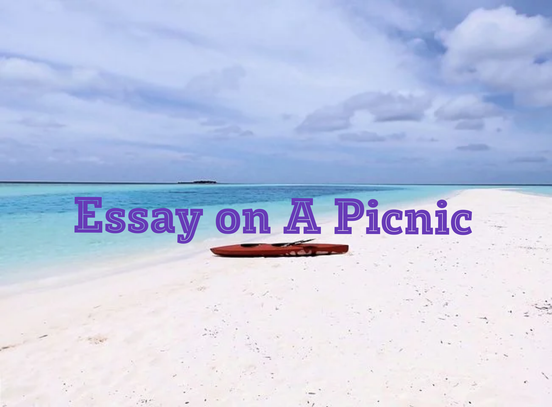 Essay on A Picnic With Friends For Students and Children 1