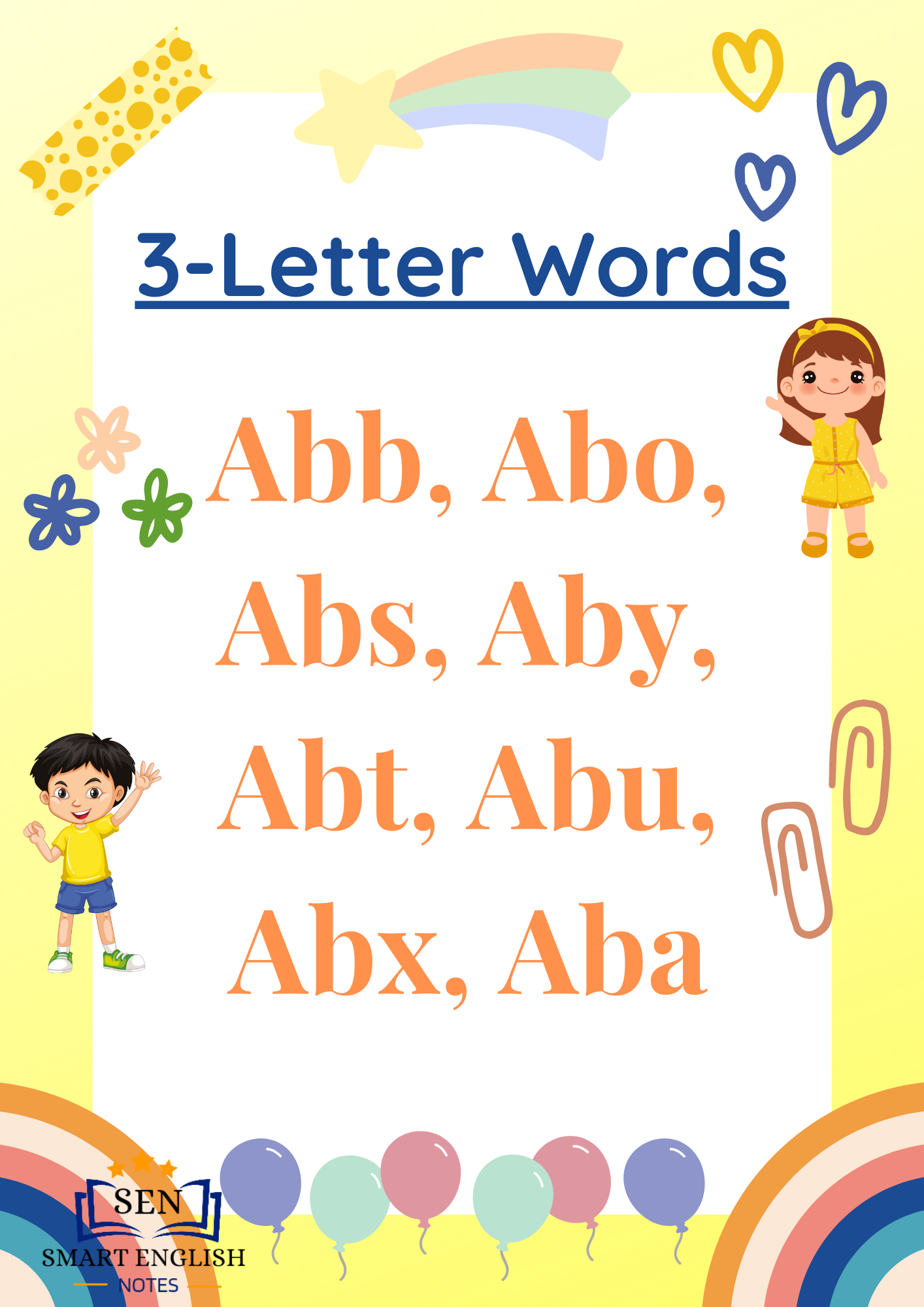 3-letter words starting with ab